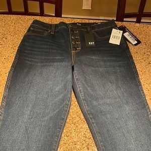Brand new high rise straight leg jeans